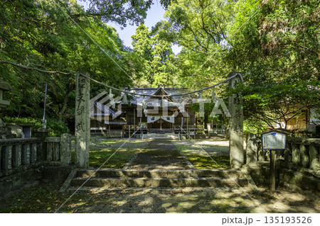 秦神社　注連柱　高知県高知市 135193526