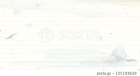 Used old notebook paper background with stained effect graphic illustration have blank space. 135193620