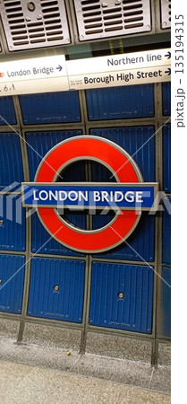 London, UK - December 31 2022: Surrounding View of London Bridge 135194315