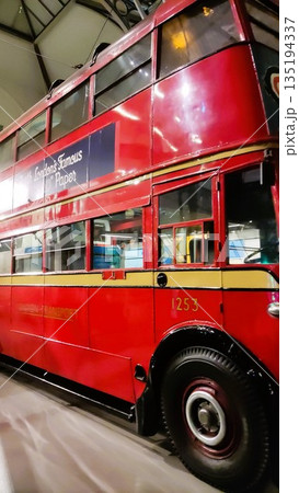 London, UK - December 30 2022: London Transport Museum's collection London, UK - December 30 2022: London Transport Museum's collection 135194337