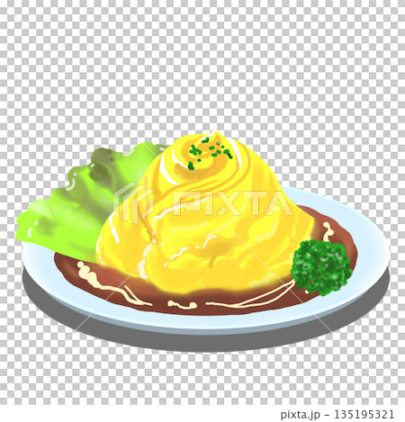 ドレス・ド・オムライス 135195321