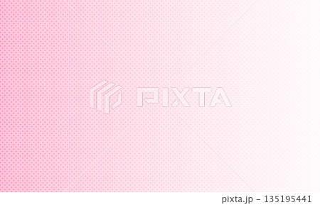 ピンクの水玉模様が可愛いシンプルな背景 ピンクの水玉模様が可愛いシンプルな背景 135195441