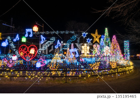宮ヶ瀬クリスマスイルミネーション 宮ヶ瀬クリスマスイルミネーション 135195465