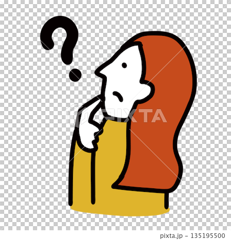 Woman with doubts illustration avatar Woman with doubts illustration avatar 135195500