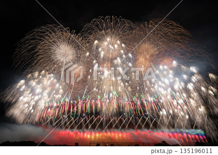 【赤川花火大会】フィナーレの全体写真_2025 135196011