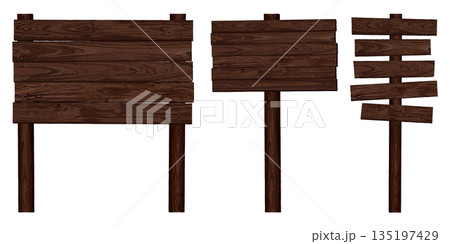 Blank signboard posts isolated made from walnut wood panels and held together with brass rivets graphic illustrated. Nameplate wooden texture isolated. Blank signboard posts isolated made from walnut wood panels and held together with brass rivets graphic illustrated. Nameplate wooden texture isolated. 135197429