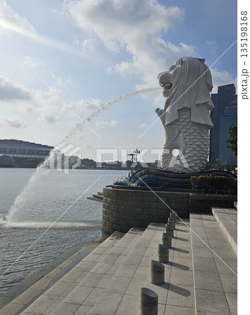 this is the symbol of Singapore, the Merlion. this is the symbol of Singapore, the Merlion. 135198168
