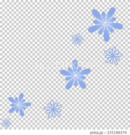 Light blue unique floral background material Light blue unique floral background material 135198374