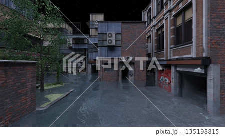 水没した都市 水没した都市 135198815