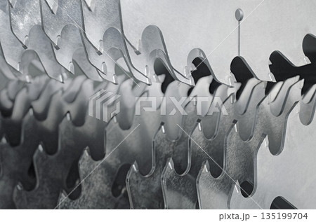 Set of wood cutting discs, rotary tools for industrial woodworking 135199704