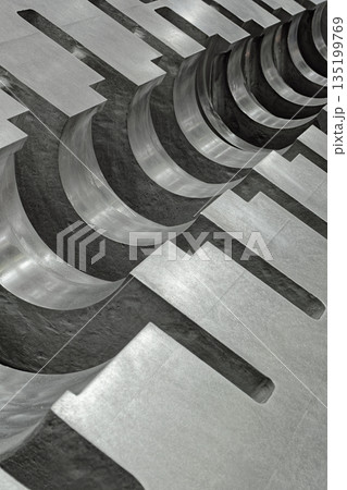 Internal structure of a centrifugal pump Internal structure of a centrifugal pump 135199769