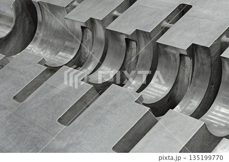 Internal structure of a centrifugal pump 135199770