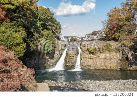 裾野市中央公園　五竜の滝　静岡県裾野市　秋 135200321