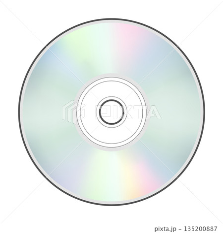光ディスクのアイコン 135200887