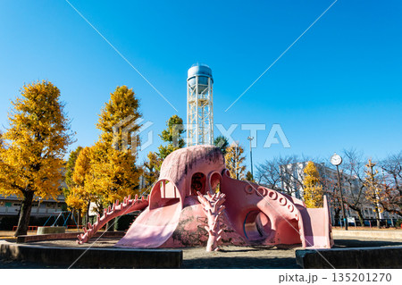 藤塚第三児童公園　通称タコ公園　東京都狛江市和泉本町 135201270