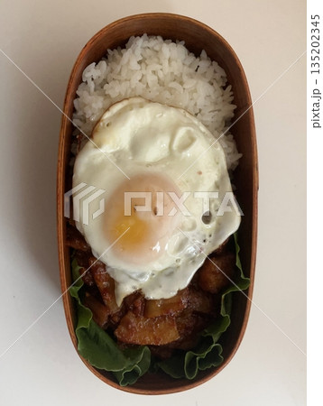 A traditional Korean dosirak, beautifully arranged with rice, assorted banchan, and savory proteins. Balanced and visually inviting, it’s a portable meal packed with vibrant flavors. 135202345