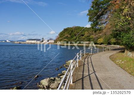 米子城下の中海散策路 135202570