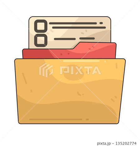 illustration of Survey Folder 135202774