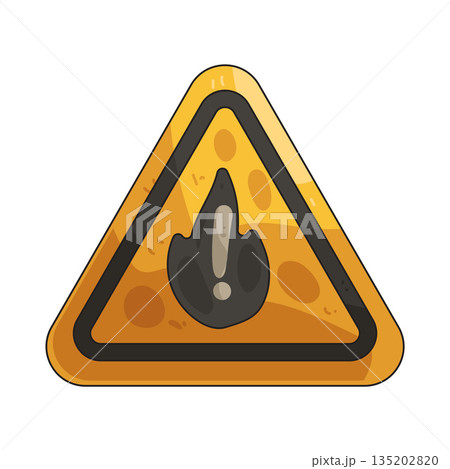 illustration of Flammable illustration of Flammable 135202820