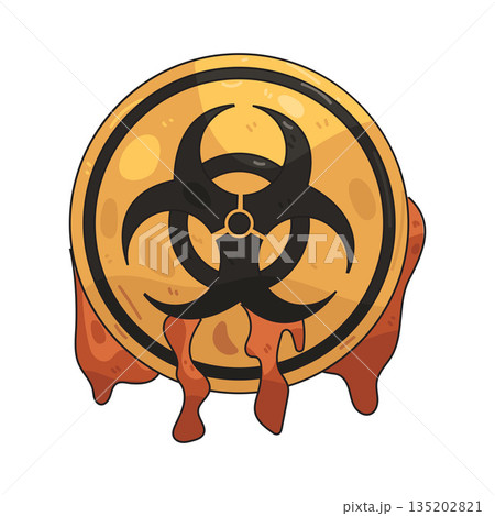 illustration of Biohazard illustration of Biohazard 135202821