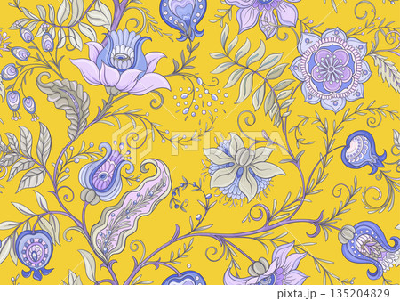 floral seamless pattern soft2 135204829