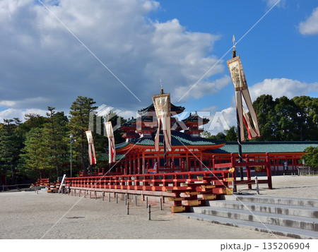 平安神宮　四神旗 135206904