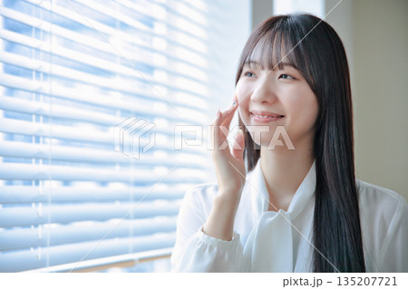 20代女性のビューティーポートレート 135207721