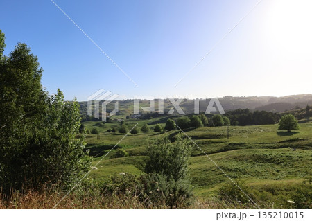 ニュージーランド、ワイトモの景色 135210015