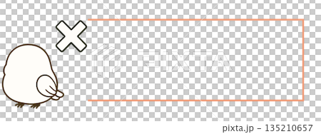 十字標記和波普鳥圖案邊框材料 135210657