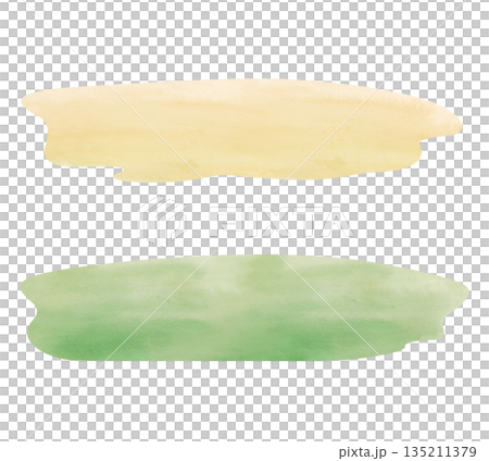 A set of watercolor grass and sand . Abstract illustration of a lawn and land on an isolated background. Botanical clipart for summer farm design and decoration. A set of watercolor grass and sand . Abstract illustration of a lawn and land on an isolated background. Botanical clipart for summer farm design and decoration. 135211379