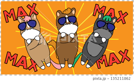 團隊努力工作以取得最大成果的示意圖 135211862