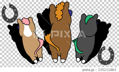 結果を受け止めて静かに次へ進む仲間たちのイラスト 結果を受け止めて静かに次へ進む仲間たちのイラスト 135211863