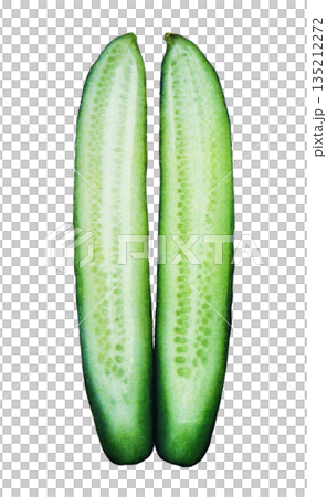 黃瓜豎切圖 135212272