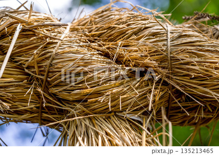 クローズアップ注連縄 135213465