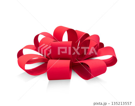 A festive presentation with a luxurious ribbon, a luxurious gift package for a car and Other giant gifts and for the grand opening A festive presentation with a luxurious ribbon, a luxurious gift package for a car and Other giant gifts and for the grand opening 135213557