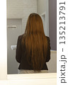 Woman with long hair 135213791