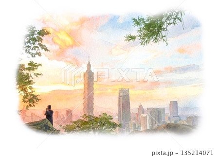 台湾　台北　観光イメージ 135214071