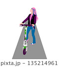 Road Girl Electric Scooter 135214961