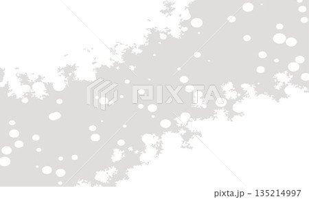 明るい灰色の背景に白い雪と霜のベクターイラスト 明るい灰色の背景に白い雪と霜のベクターイラスト 135214997
