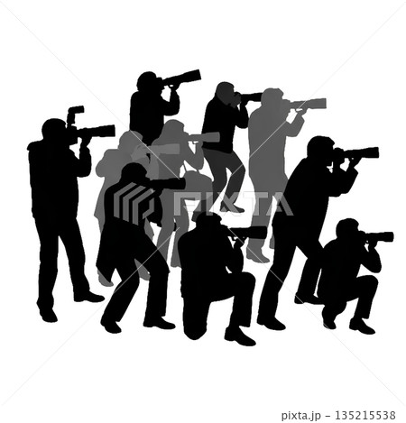 パパラッチ・カメラマン 135215538