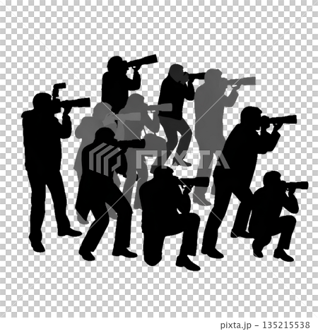 パパラッチ・カメラマン 135215538