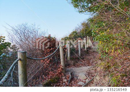 羽束山の登山道 135216549
