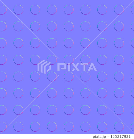 Seamless Large Circle Stud Normal Map Texture for Game Assets 135217921