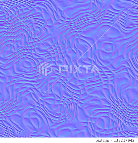 Topographic Organic Flow Normal Map for 3D...のイラスト素材 [135217942] - PIXTA