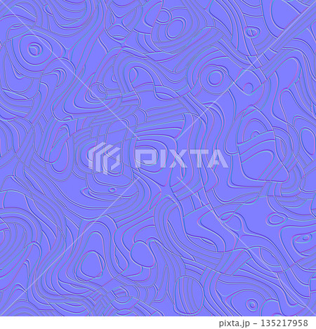 Abstract Topographic Swirl Normal Map for 3D Textures 135217958