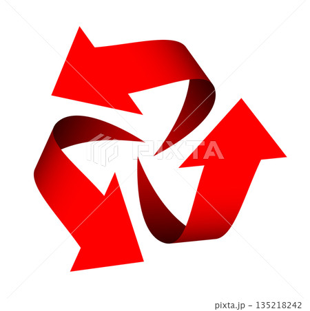 拡散する三つの矢印 拡散する三つの矢印 135218242