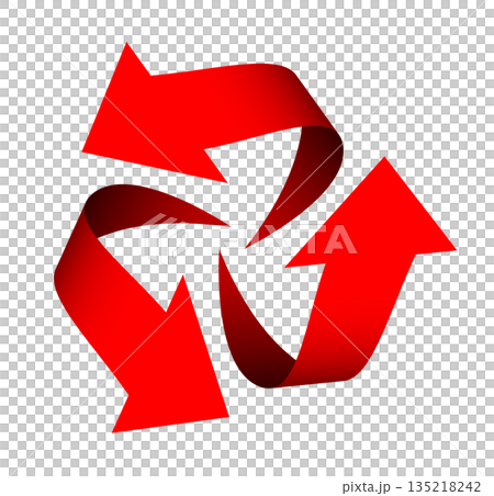 拡散する三つの矢印 拡散する三つの矢印 135218242