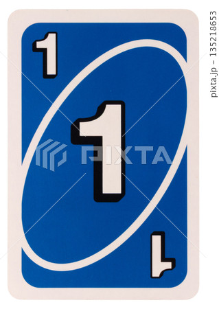 card play kid one color blue isolated on white background card play kid one color blue isolated on white background 135218653