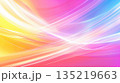 Colorful abstract gradient wave background with copy space 135219663