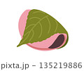 関東風の桜餅 135219886